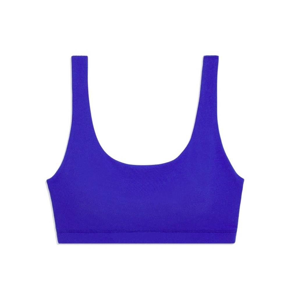 NWT WeWoreWhat Scoop Bra Top in Sapphire